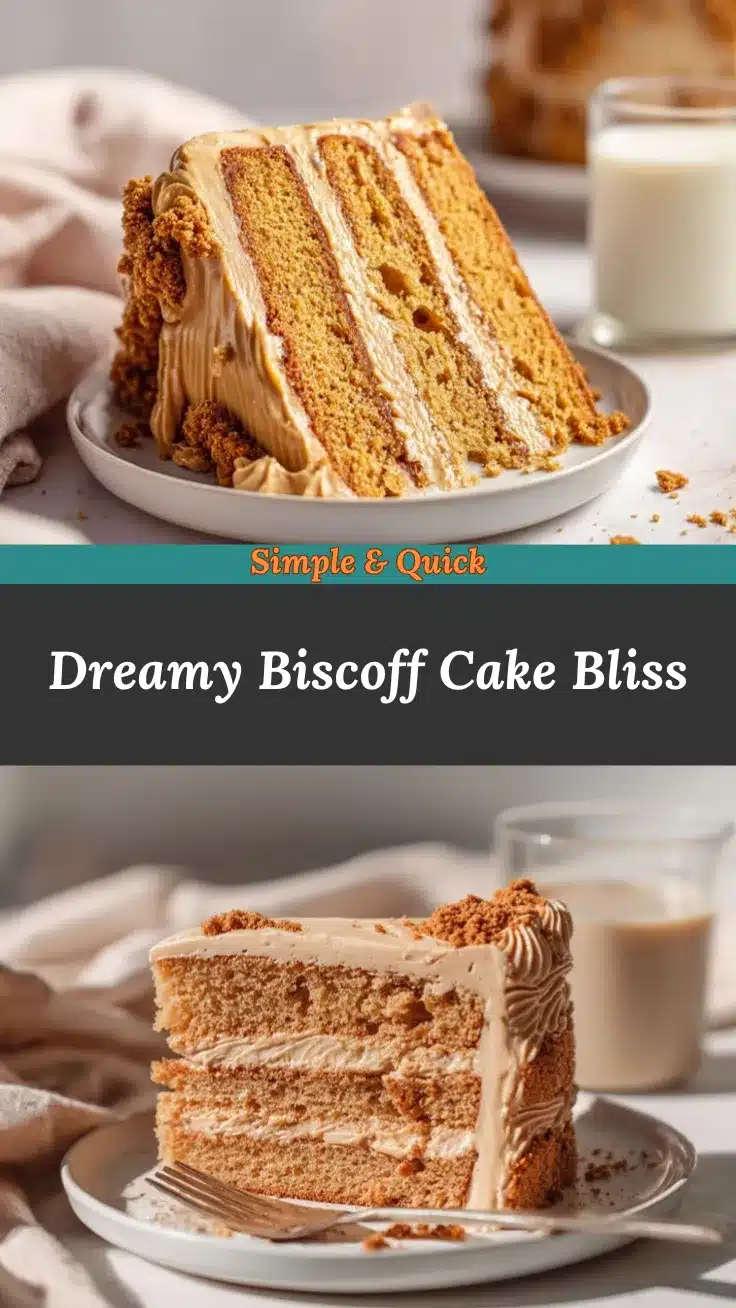 Biscoff cake recipe