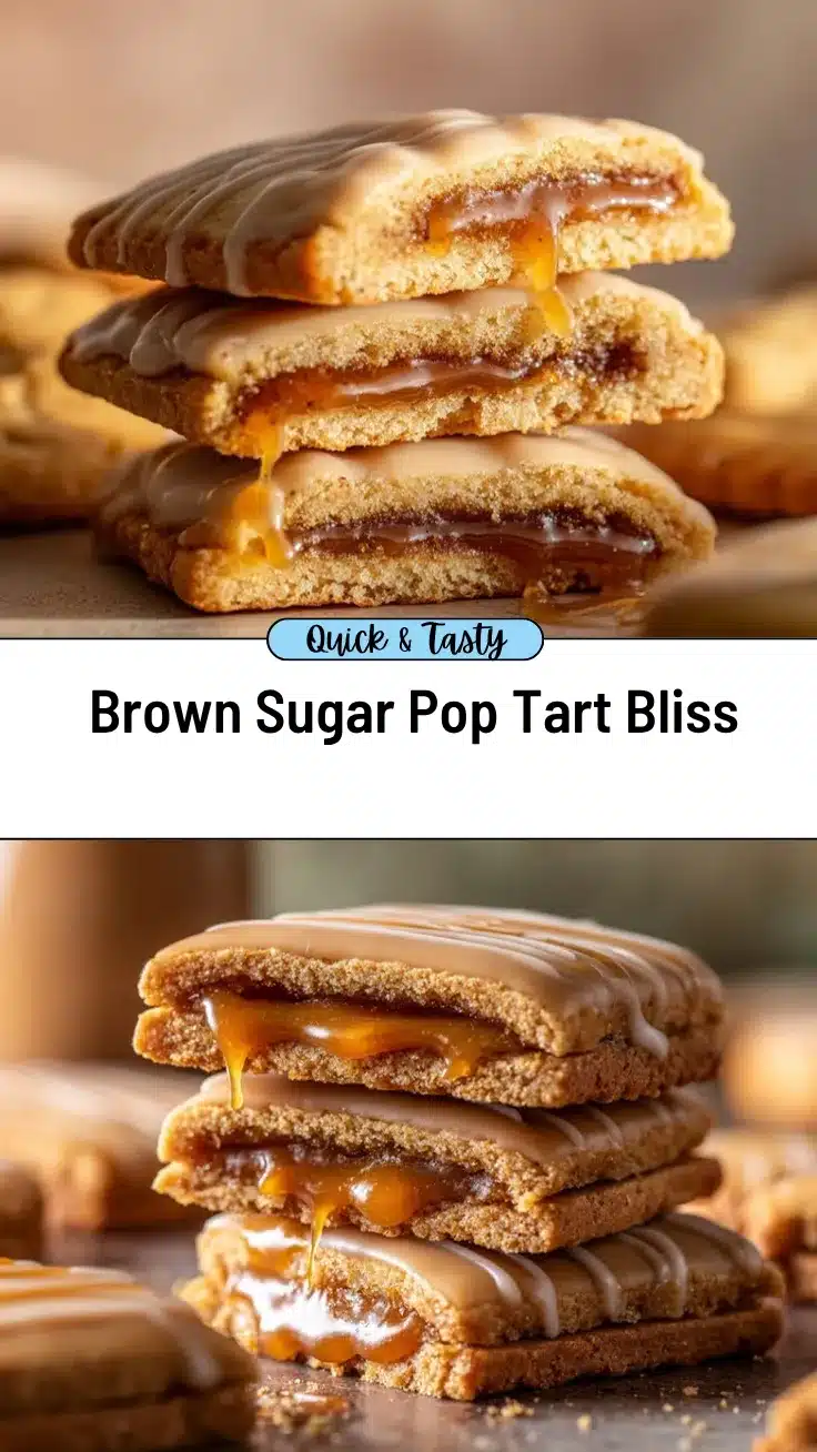 brown sugar pop tart cookies recipe