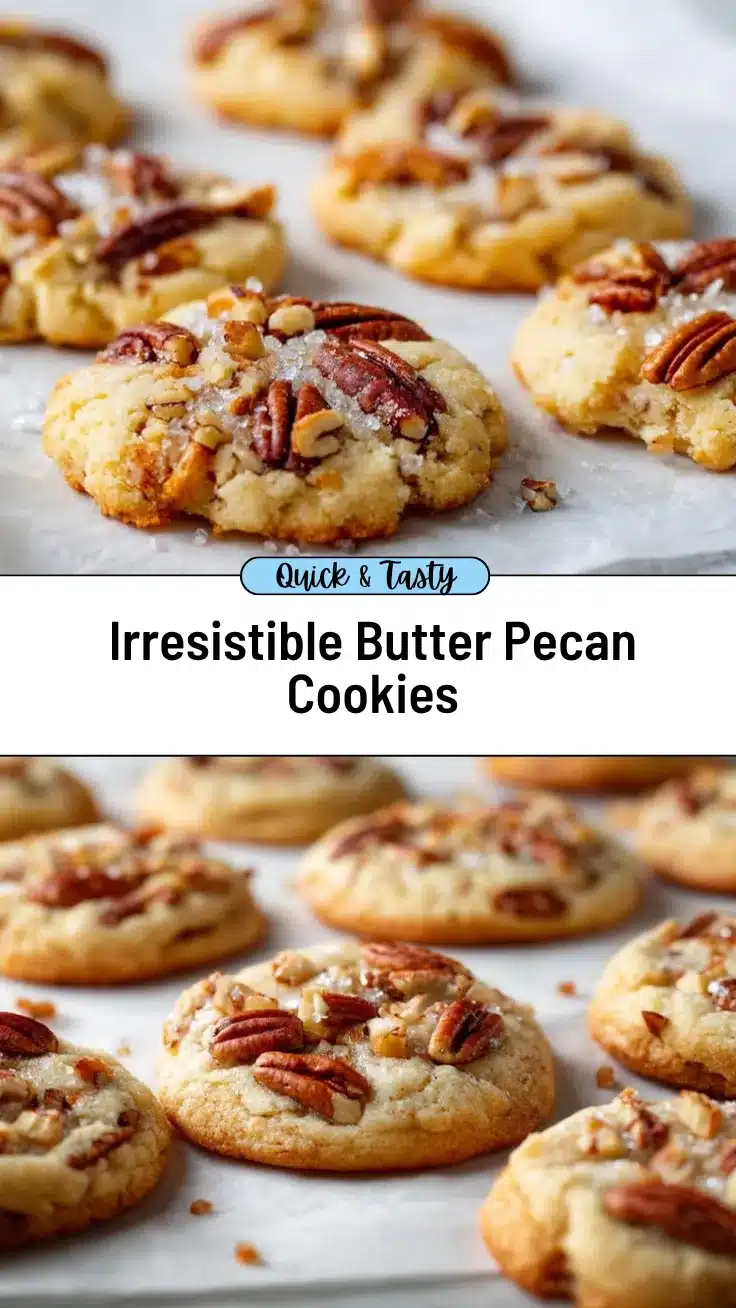 butter pecan cookies recipe