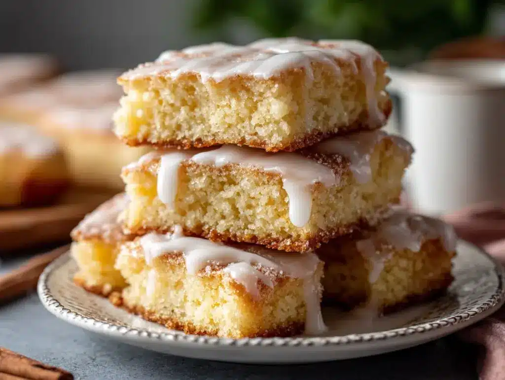 buttermilk donut bars - featured image