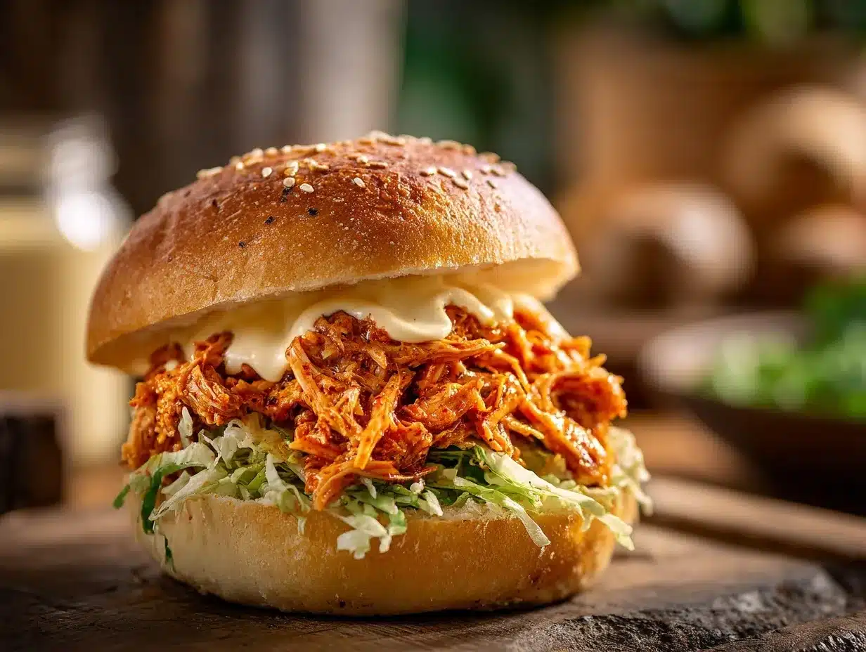 Cajun Chicken Sloppy Joes preparation steps