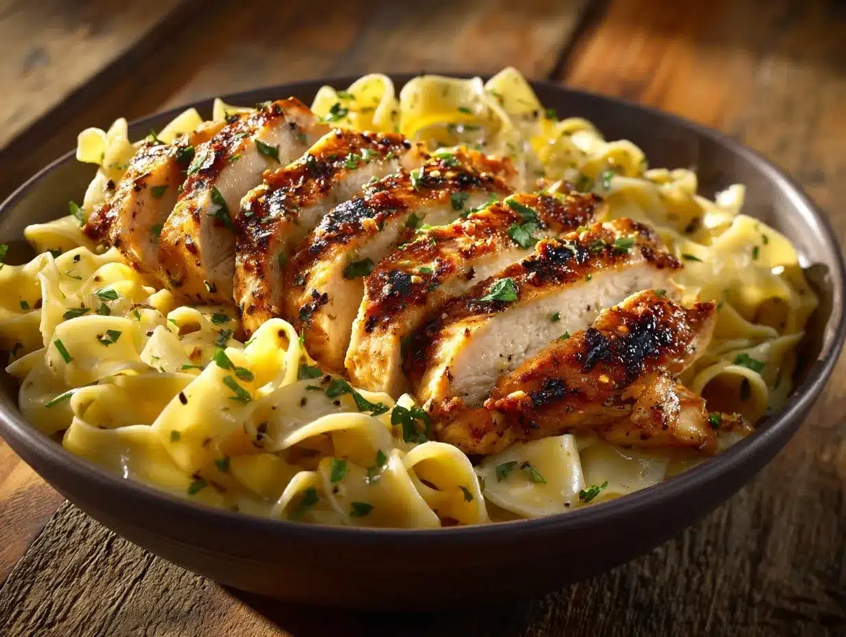 chicken buttered noodles preparation steps