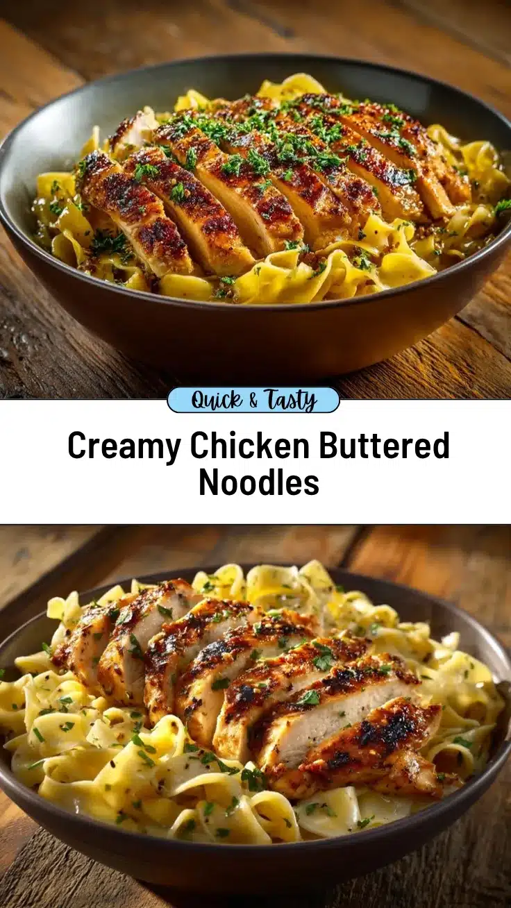 chicken buttered noodles recipe