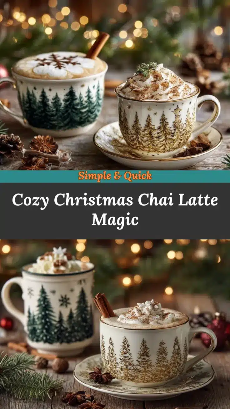 Christmas Chai Latte recipe
