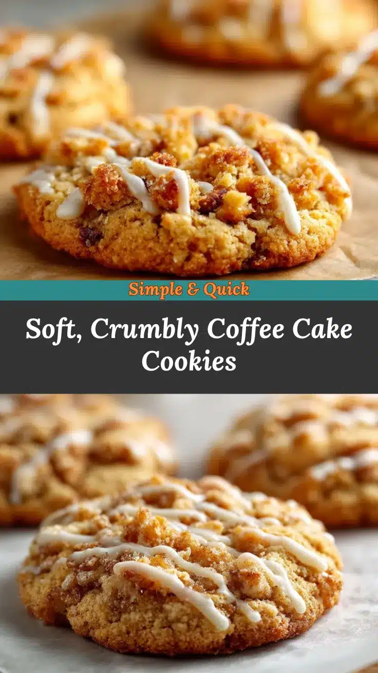 Coffee Cake Cookies recipe