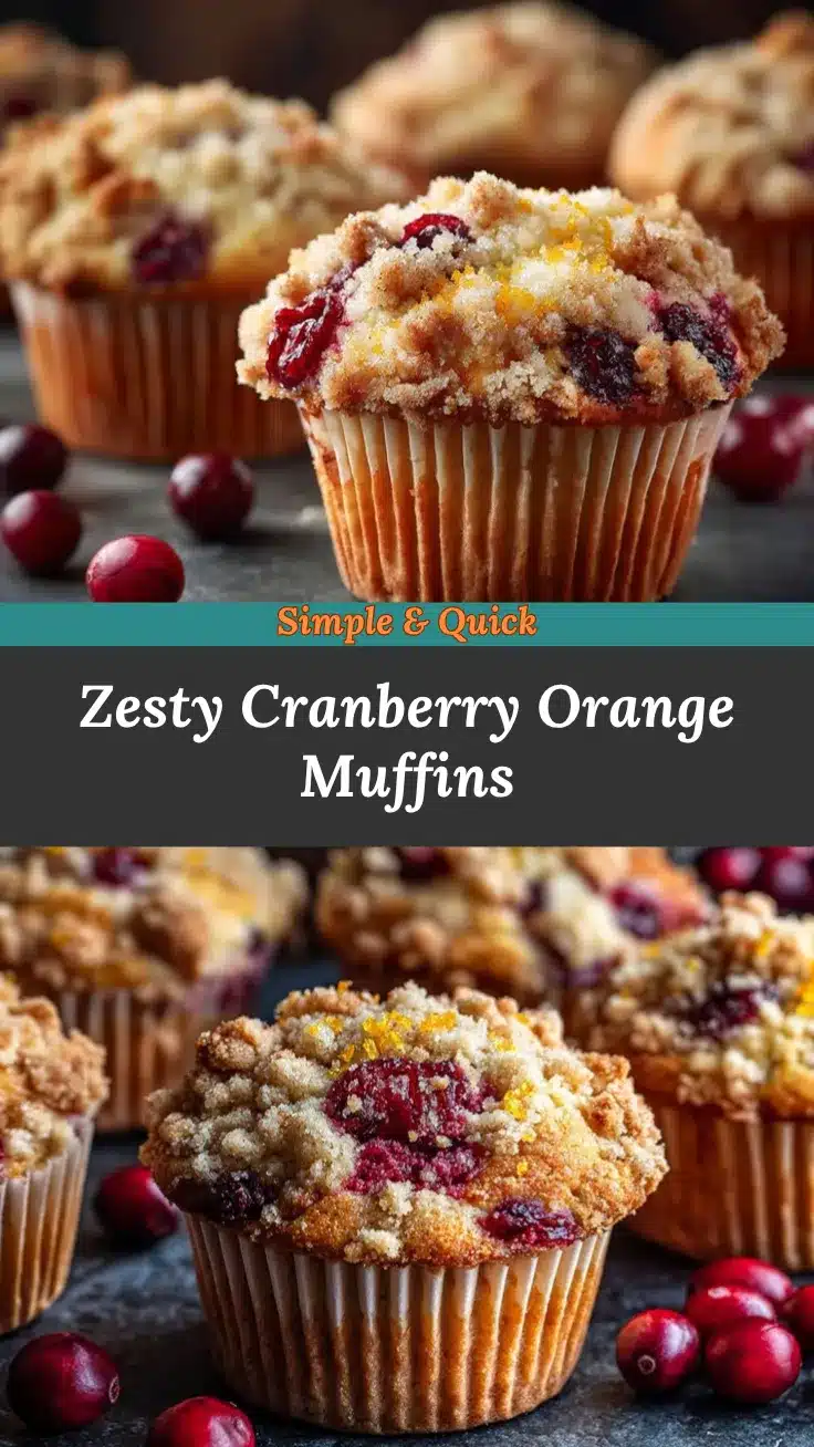 Cranberry Orange Muffins recipe