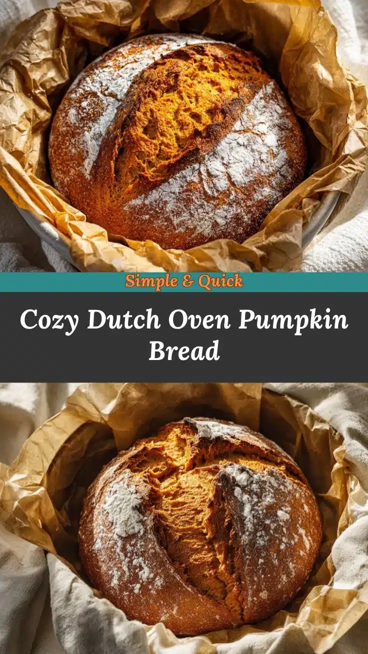 Dutch oven pumpkin bread recipe