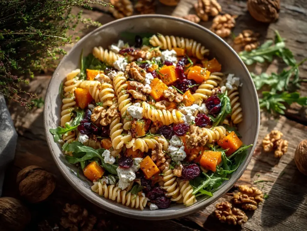 Fall Harvest Pasta Salad - featured image