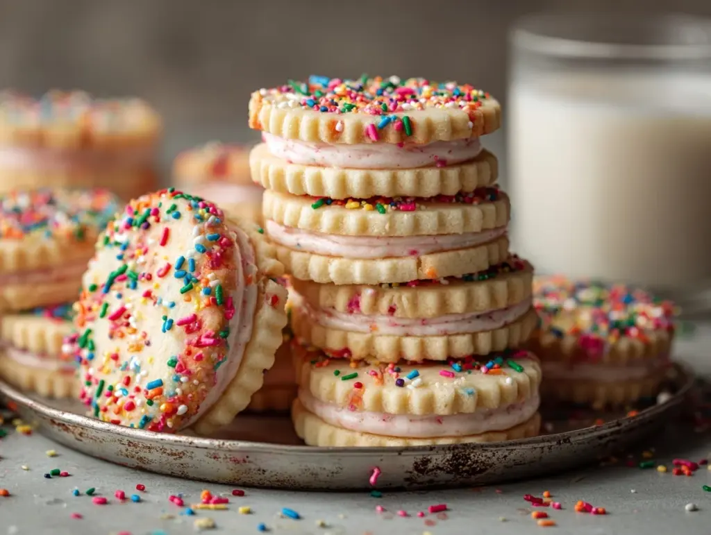 Funfetti Shortbread Cookies - featured image