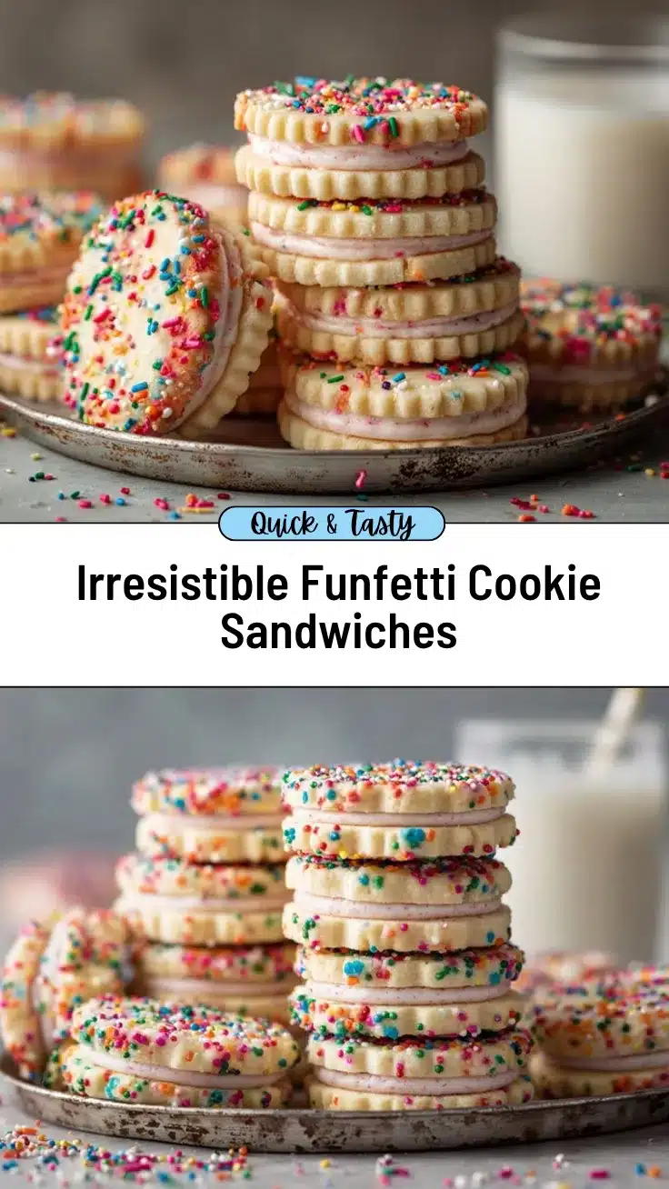 Funfetti Shortbread Cookies recipe