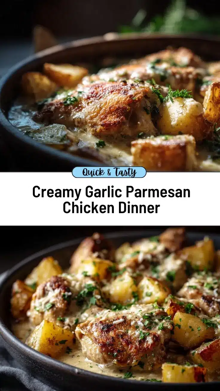 garlic parmesan crockpot chicken recipe