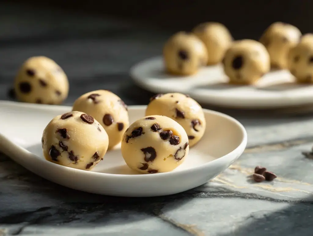 Greek yogurt cookie dough bites - featured image