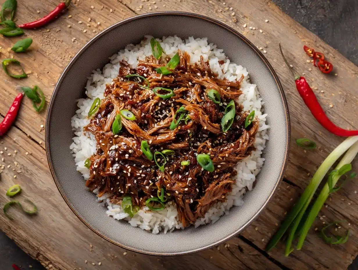 Korean Beef Recipe preparation steps