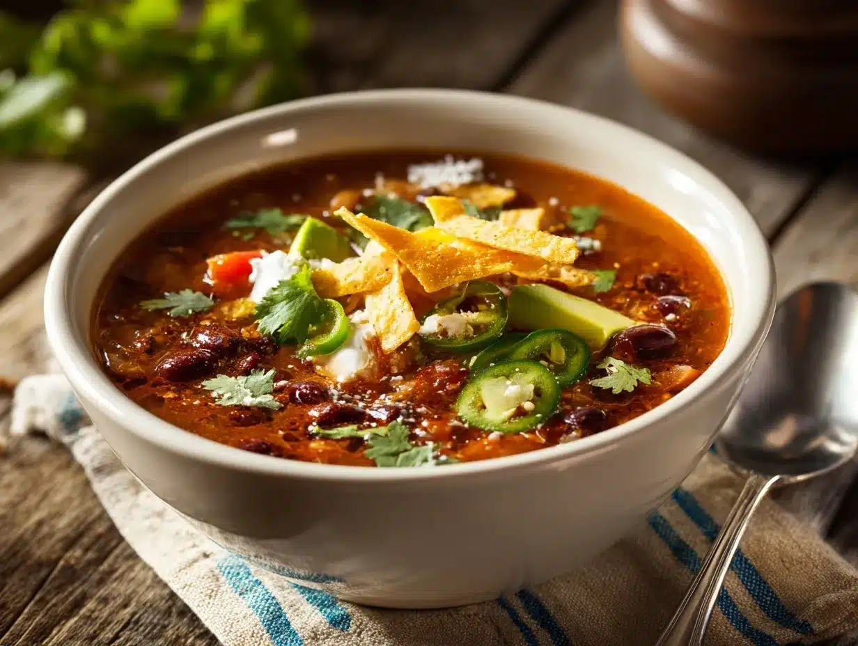 lentil tortilla soup preparation steps