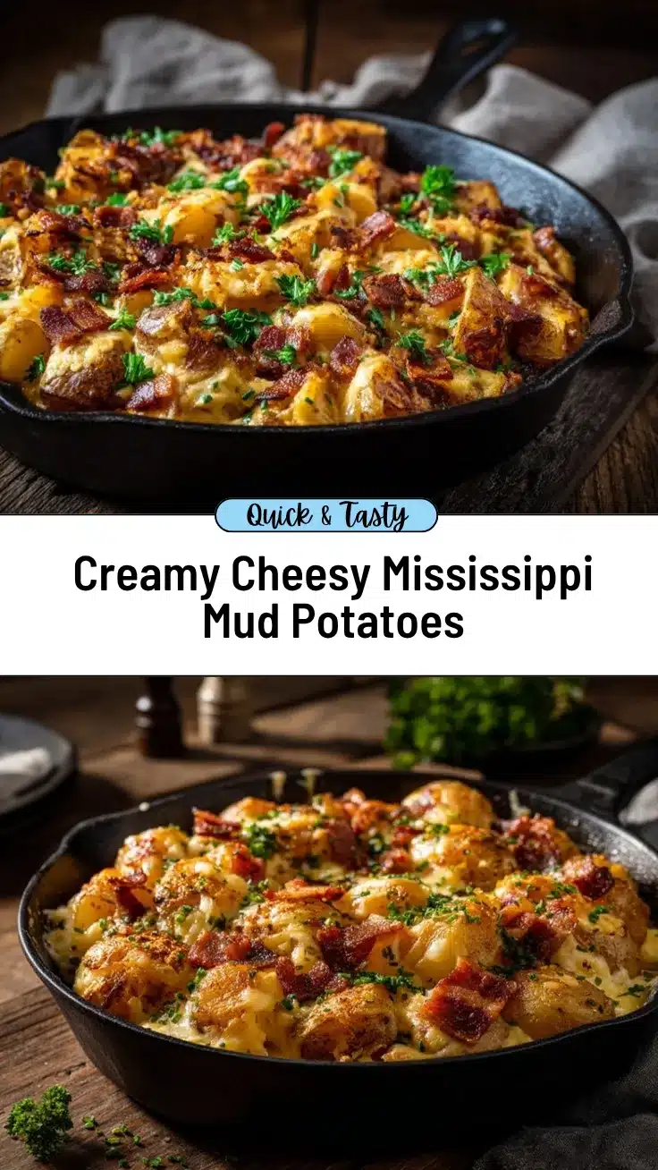 Mississippi Mud Potatoes recipe