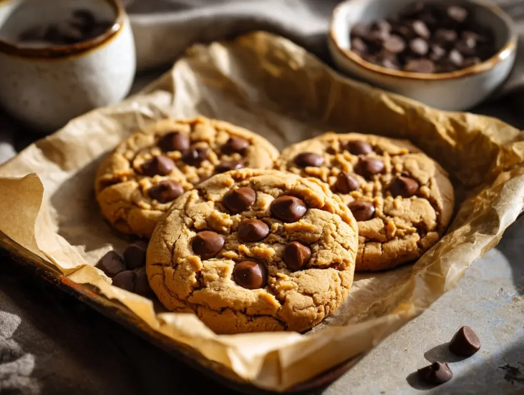 Peanut Butter Chocolate Chip Cookies - featured image
