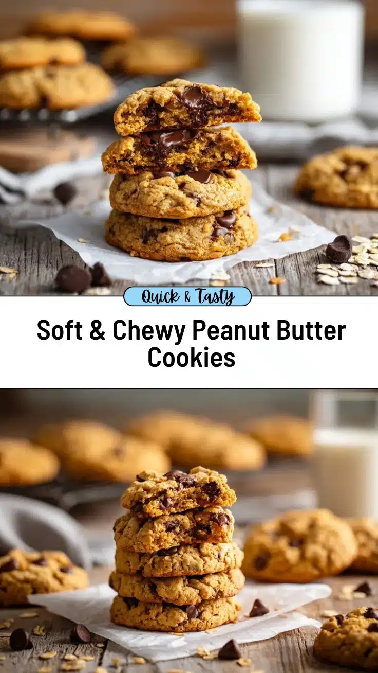 peanut butter oatmeal cookies recipe