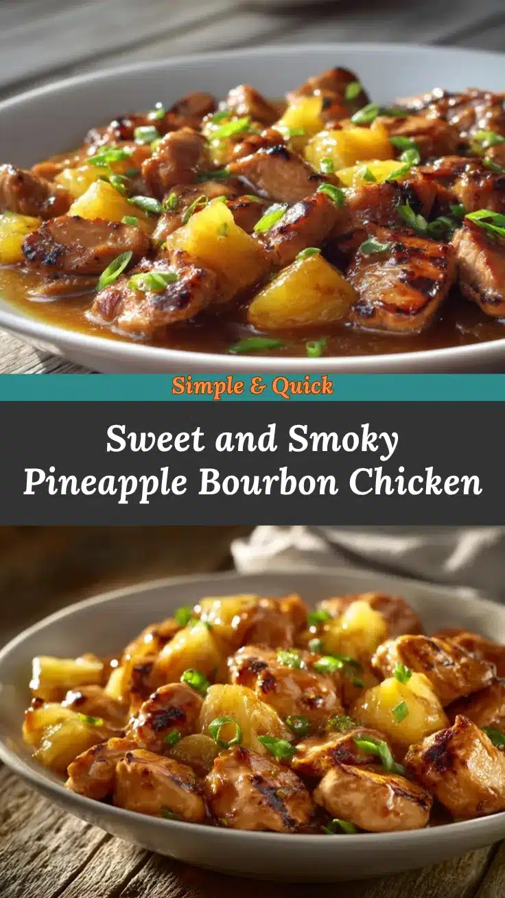 Pineapple Bourbon Chicken recipe