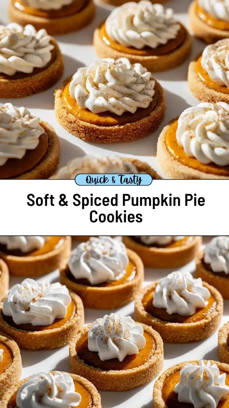 pumpkin pie cookies recipe