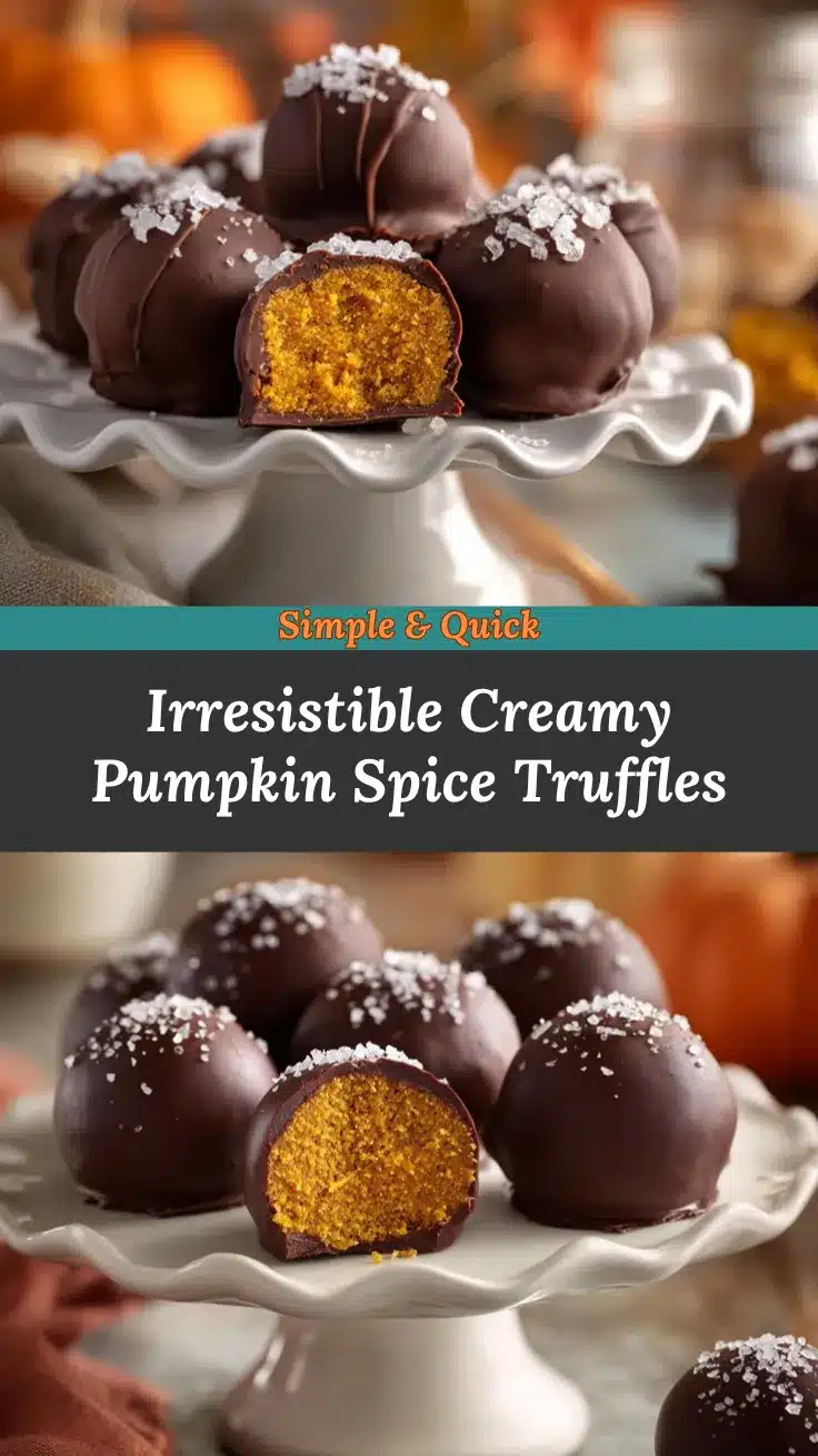 Pumpkin Truffles recipe