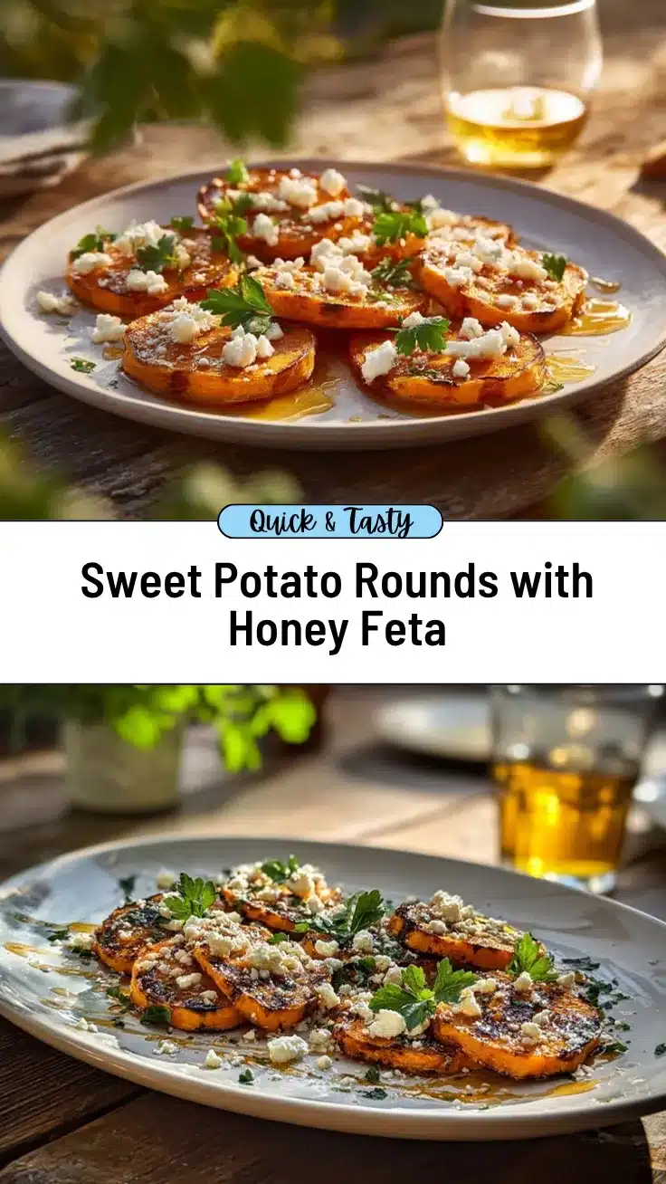 roasted sweet potato rounds recipe