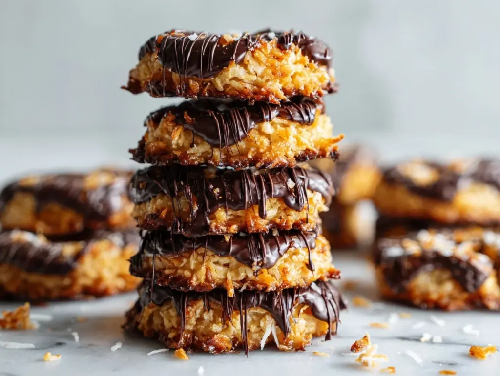 Samoas cookies recipe - featured image