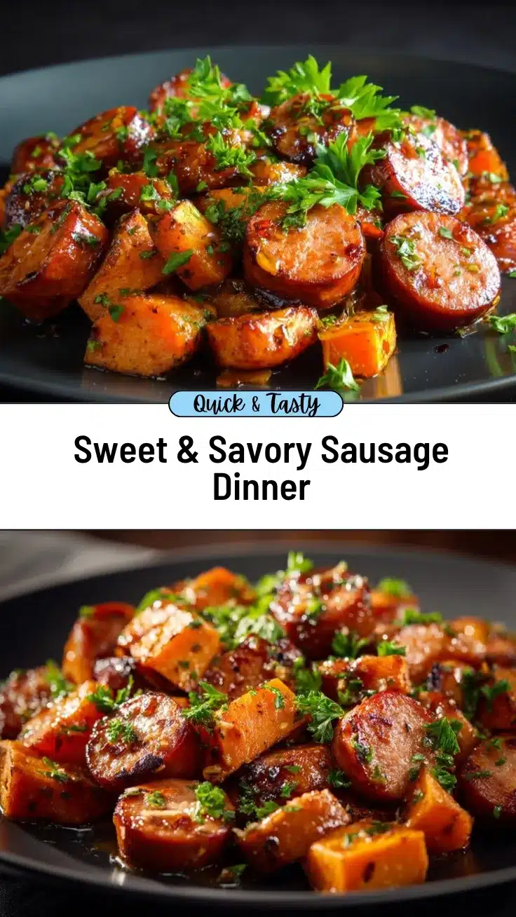 sausage and sweet potatoes recipe