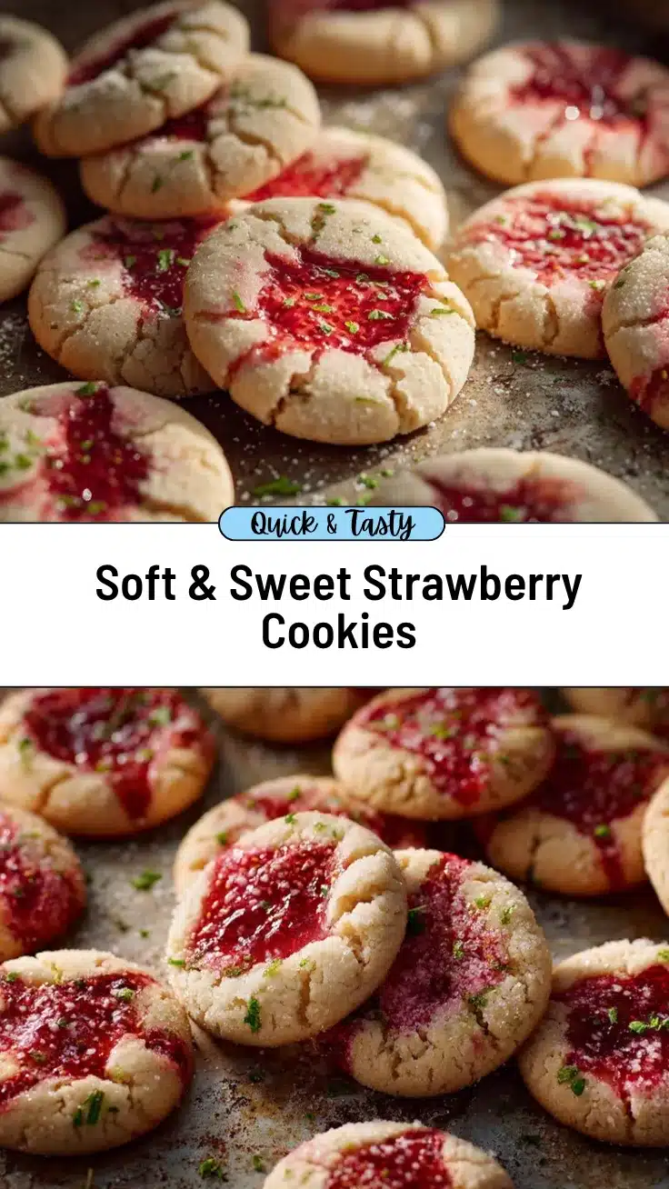 strawberry sugar cookies recipe