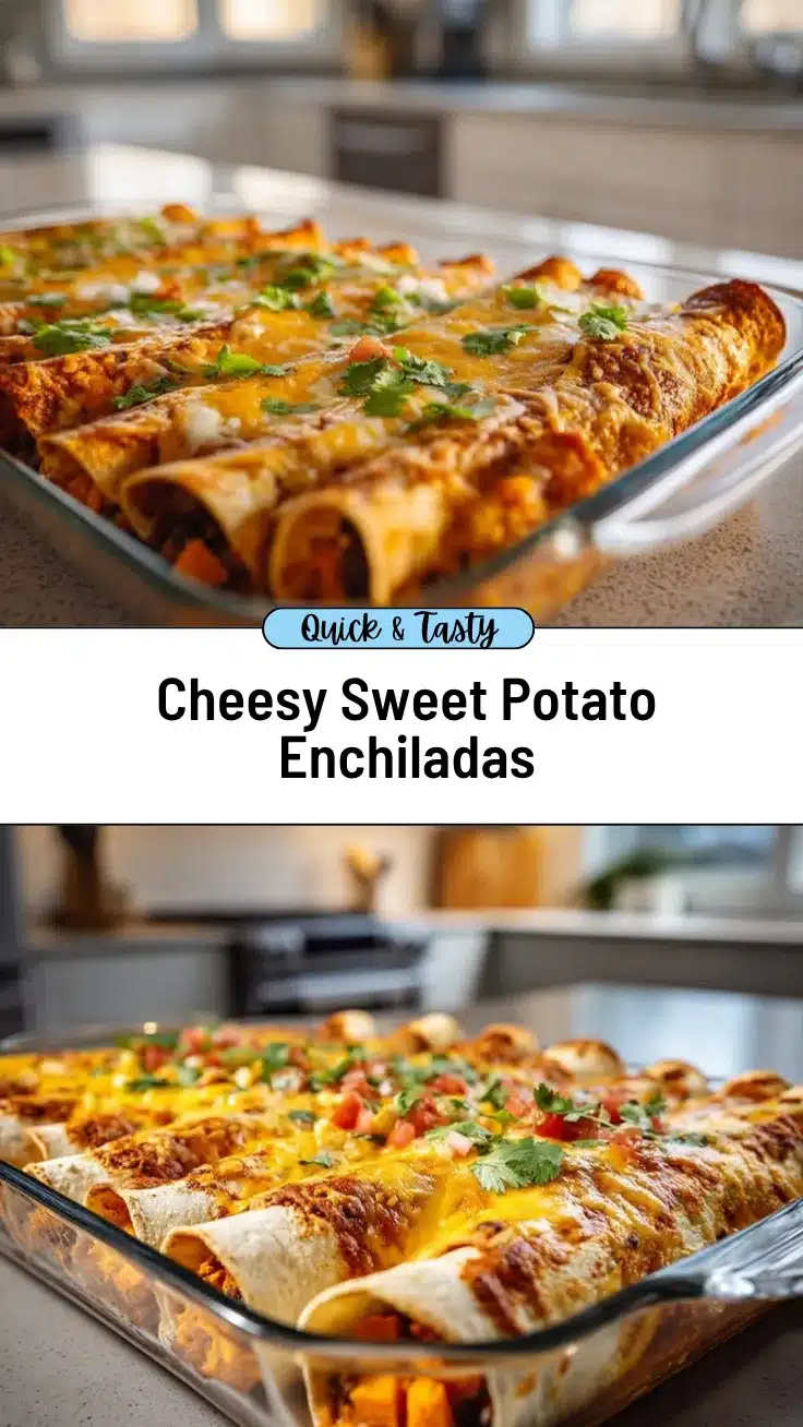 sweet potato black bean enchiladas recipe