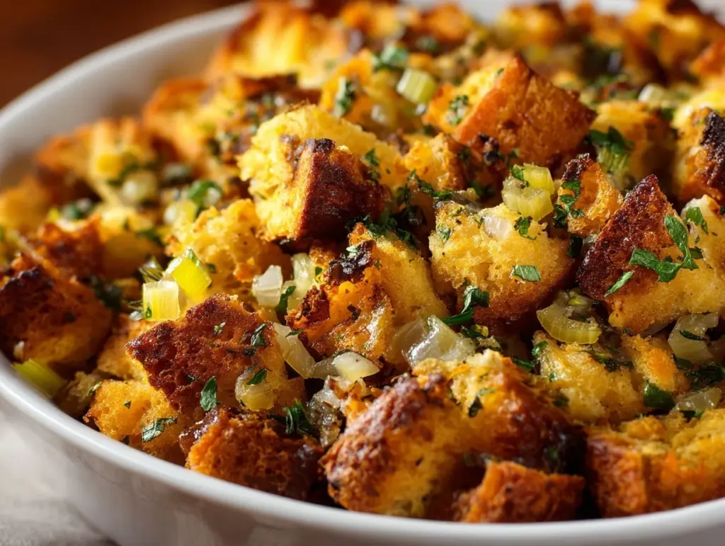 Thanksgiving stuffing recipe - featured image