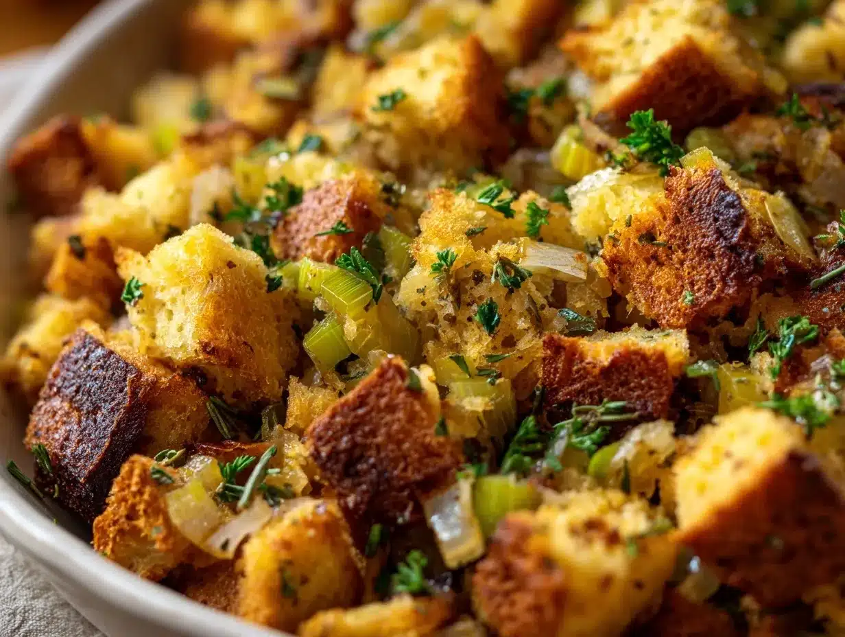 Thanksgiving stuffing recipe preparation steps