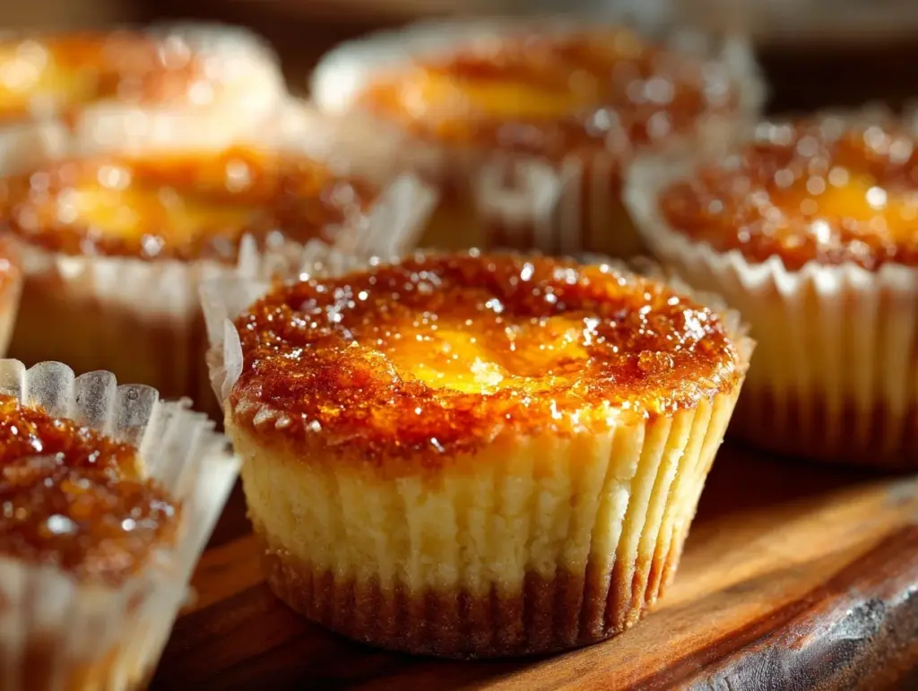 Vanilla Bean Crème Brûlée Cupcakes - featured image