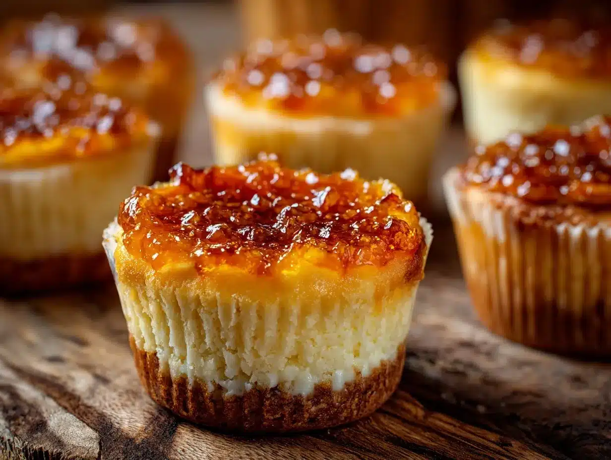 Vanilla Bean Crème Brûlée Cupcakes preparation steps