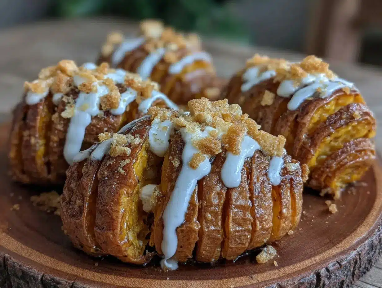 air fryer hasselback sweet potatoes preparation steps