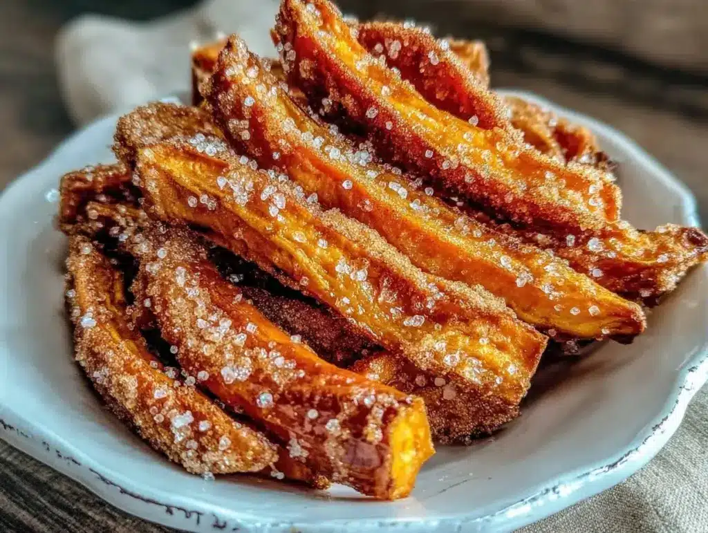 air fryer sweet potato fries - featured image
