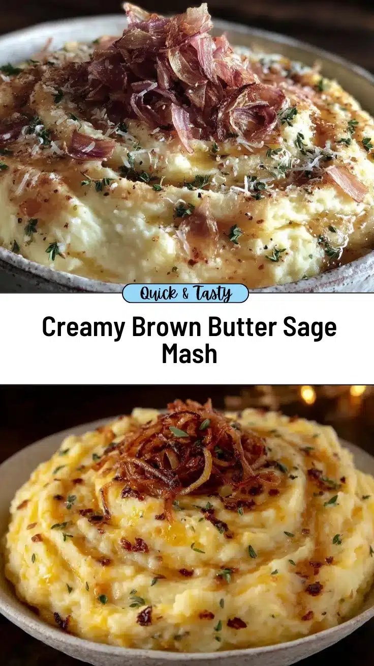 brown butter sage mashed potatoes recipe