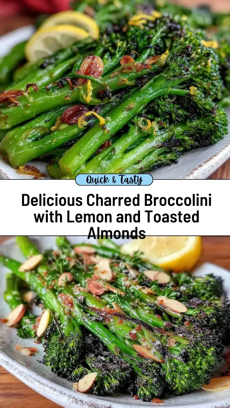 charred broccolini recipe