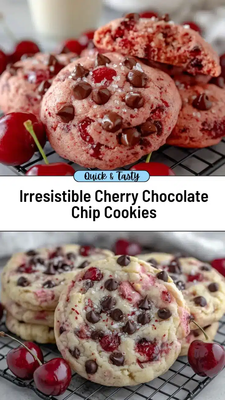 cherry chocolate chip cookies recipe