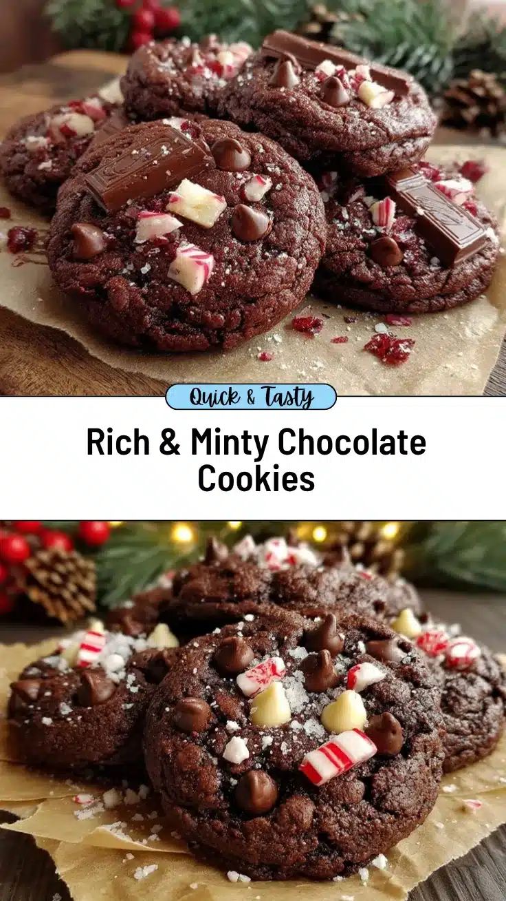 chocolate peppermint cookies recipe