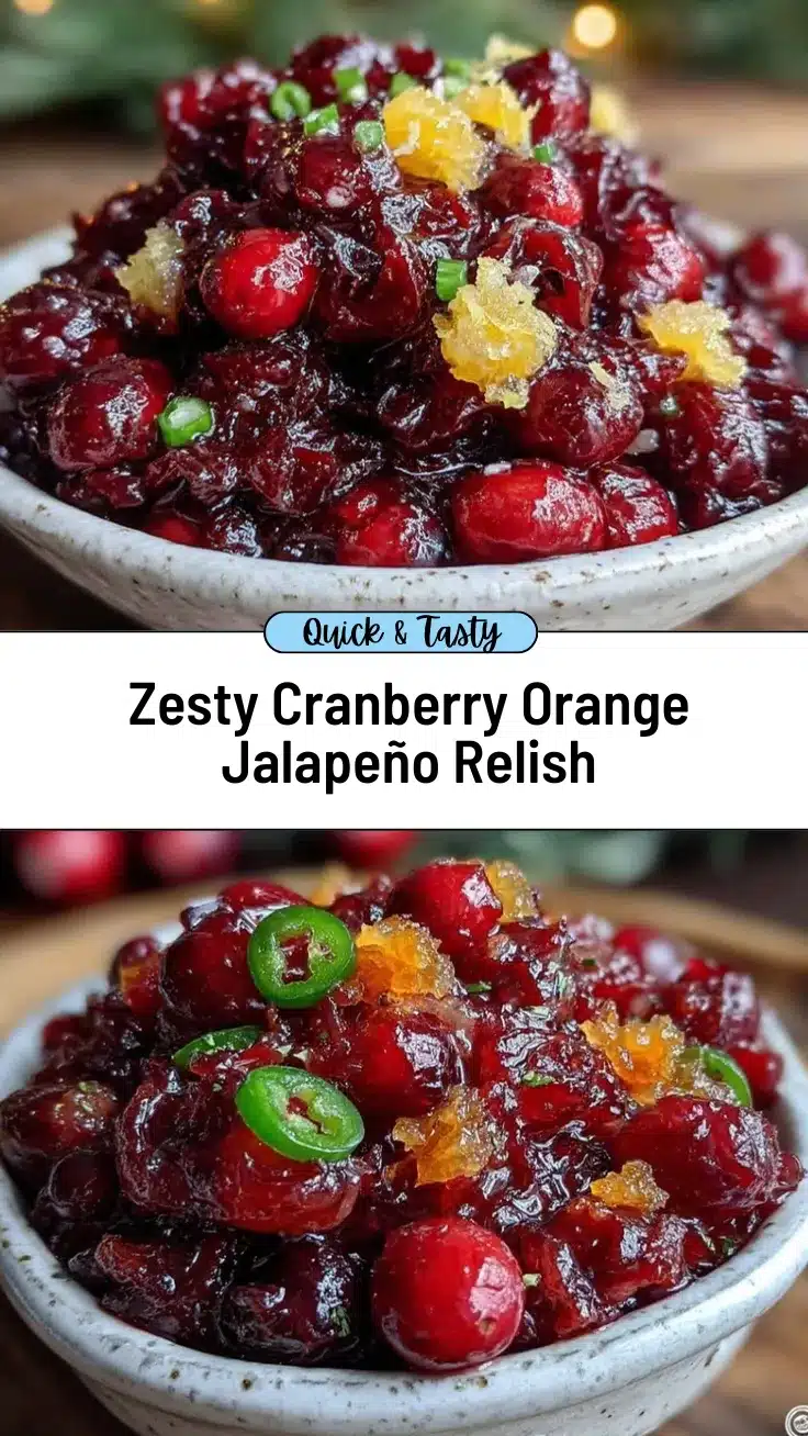 cranberry orange relish recipe