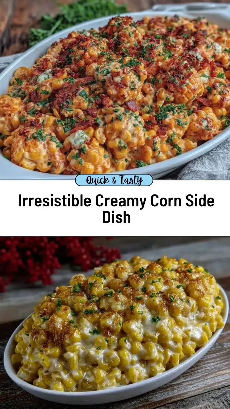 creamy corn side dish recipe