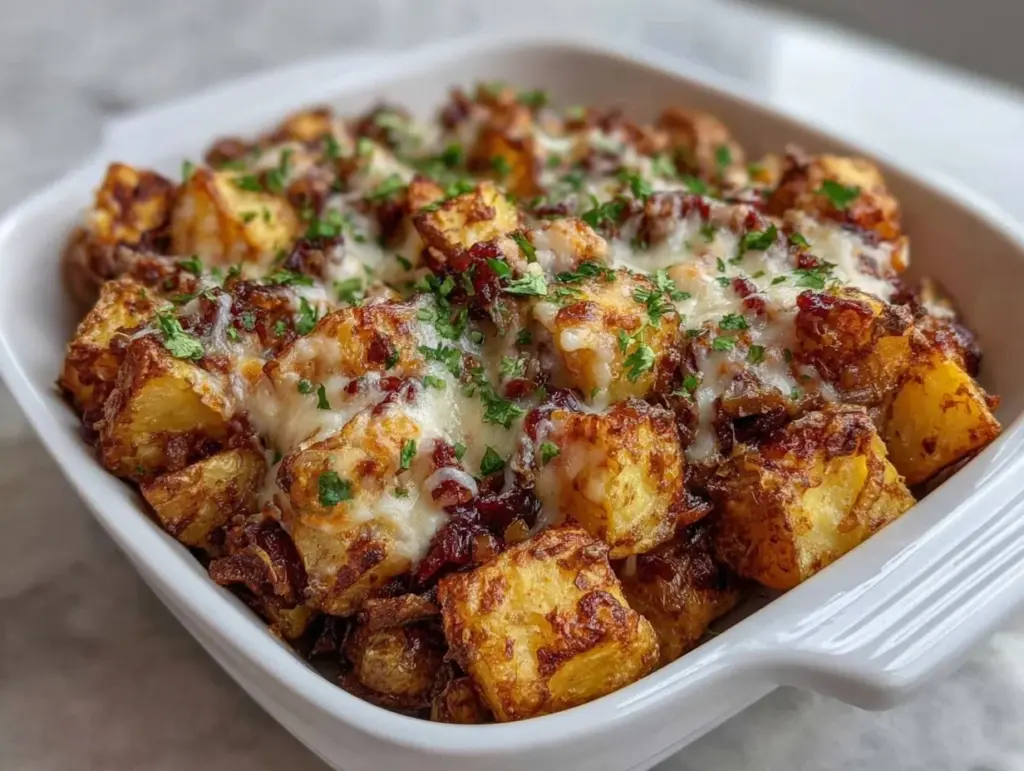 Creamy French Onion Potatoes - featured image