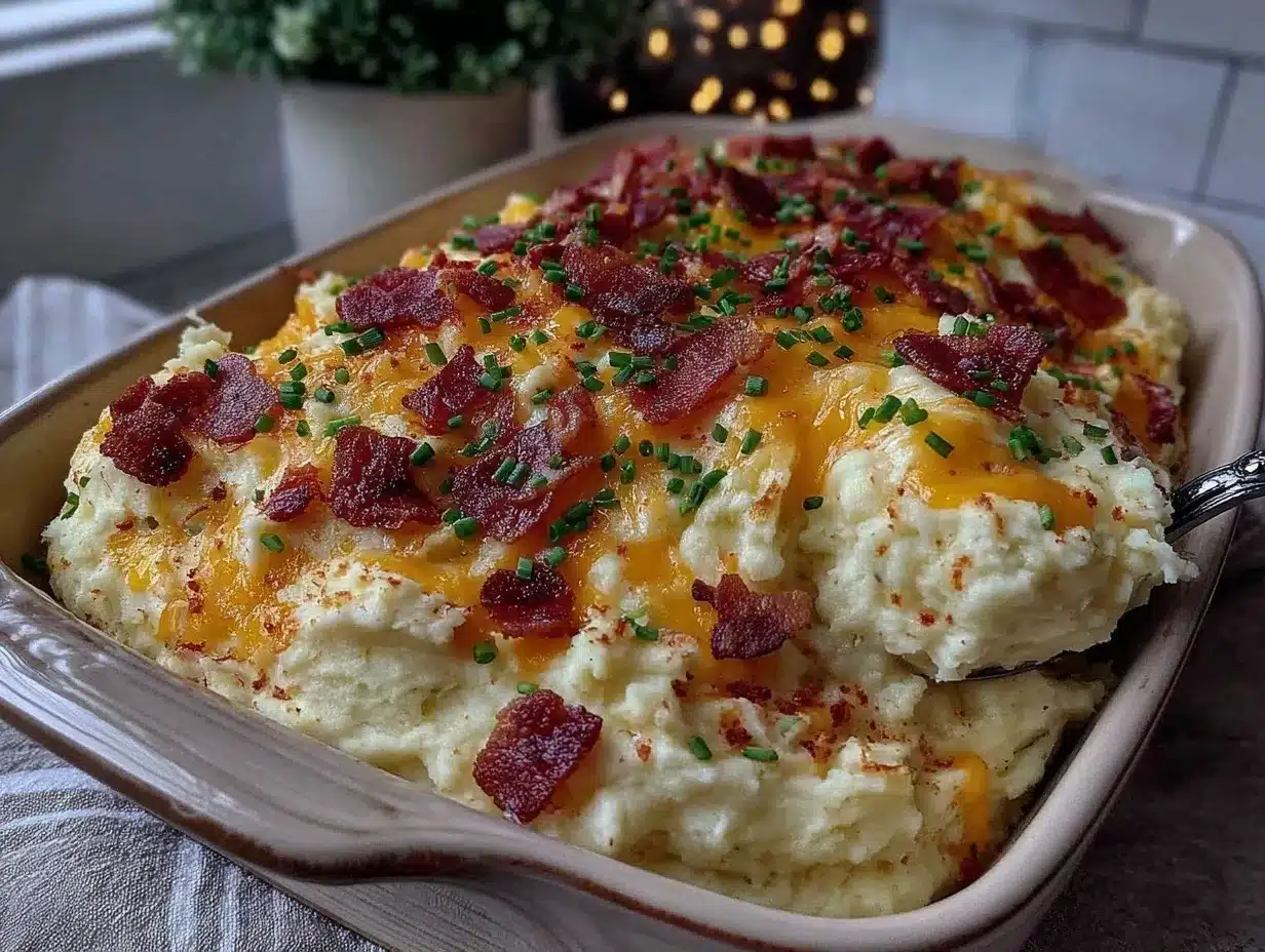 creamy loaded mashed potatoes preparation steps