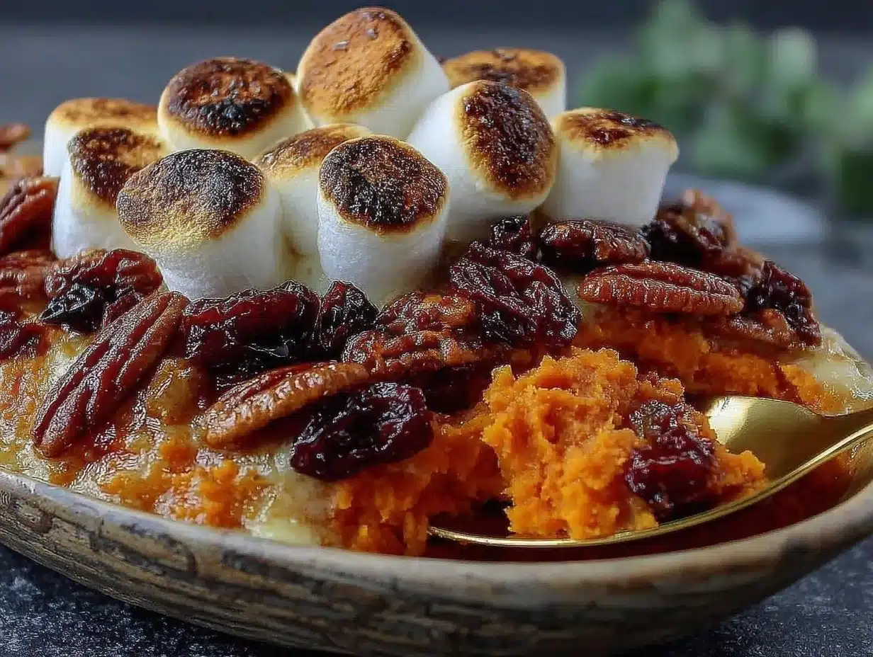 creamy maple sweet potato casserole preparation steps