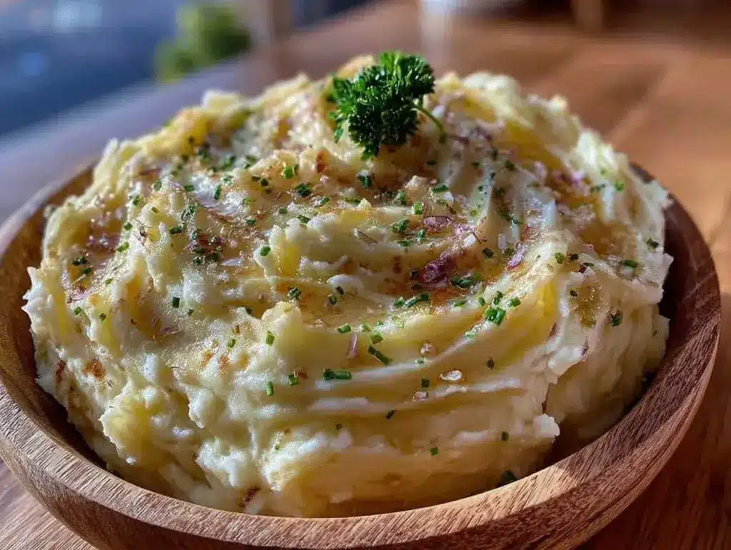 creamy mashed potatoes - featured image