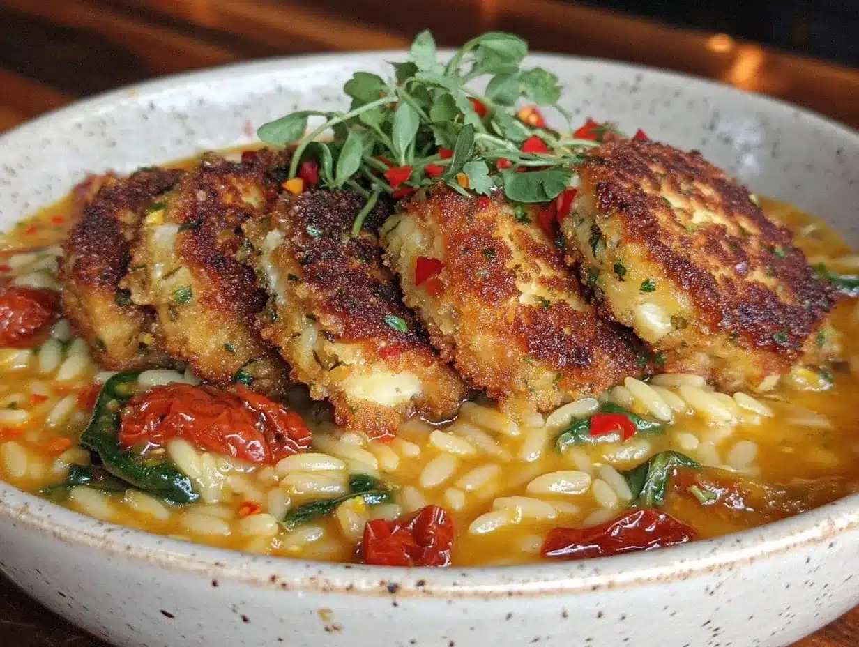 creamy tomato orzo preparation steps