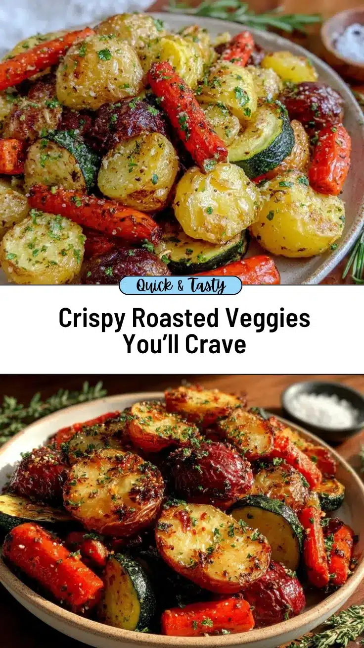 crispy roasted vegetables recipe