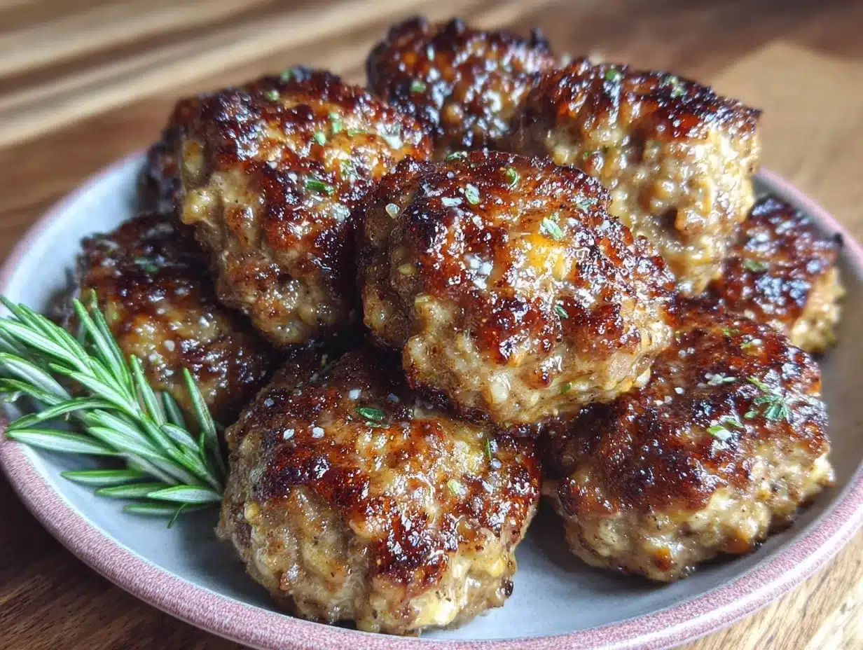 crispy sausage stuffing balls preparation steps