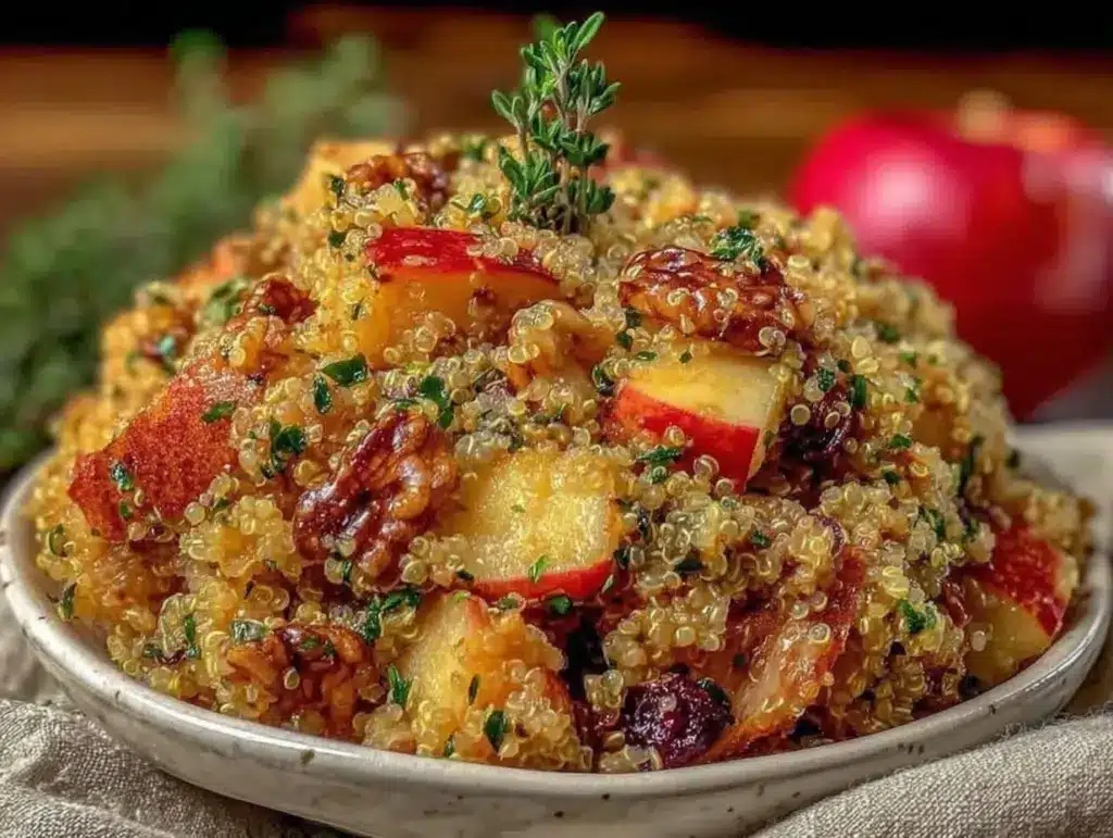 herbed quinoa stuffing - featured image