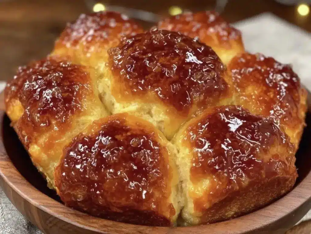 honey butter dinner rolls - featured image